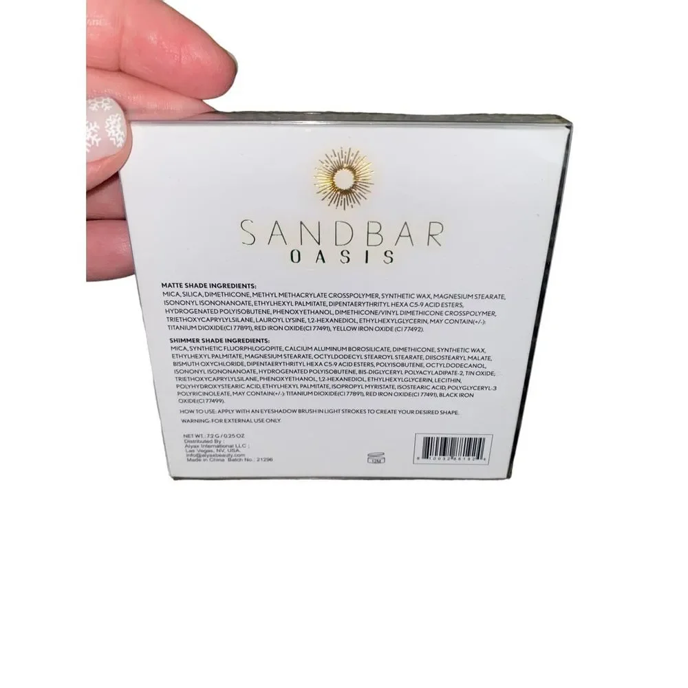 New Sandbar The Oasis Palette Eyeshadow